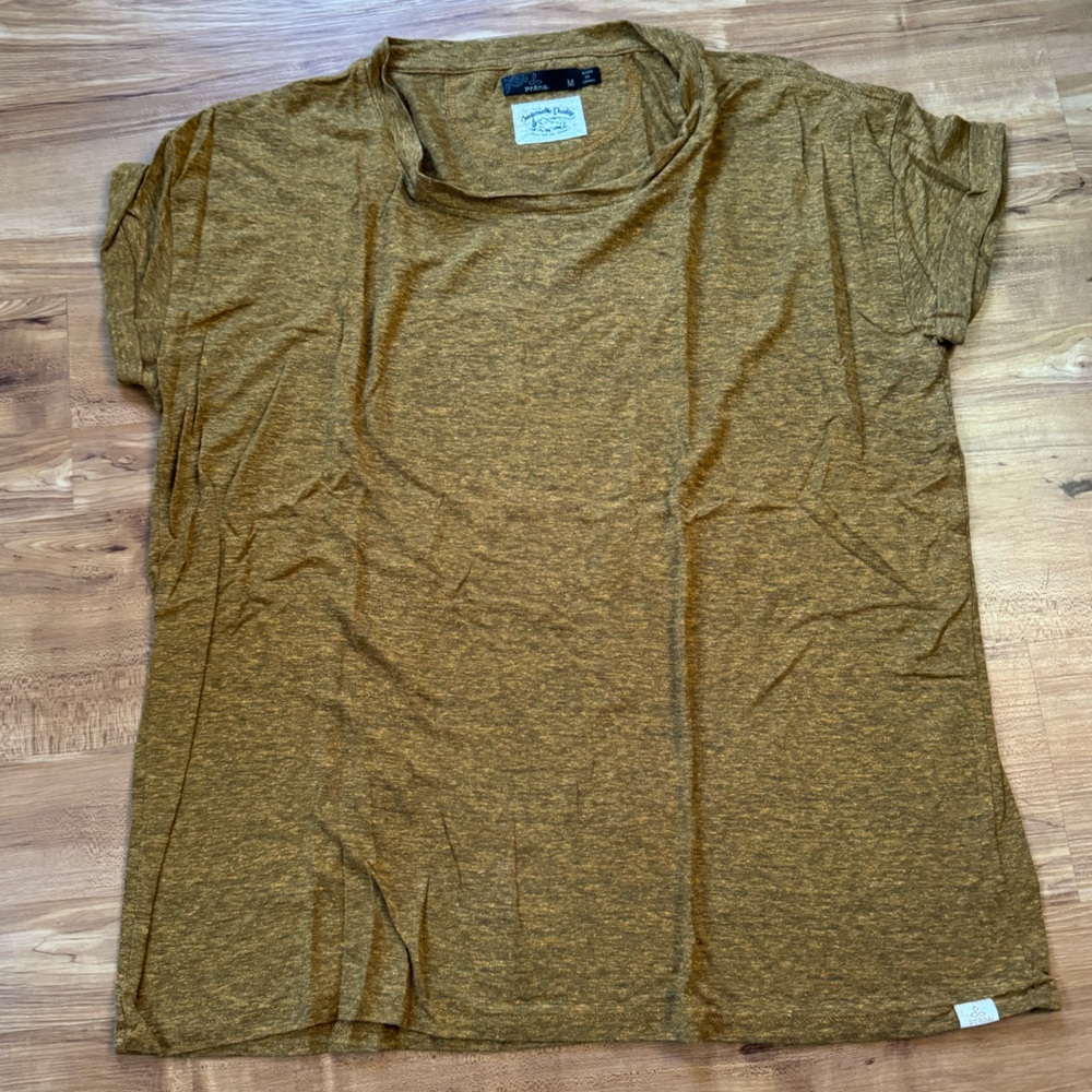 Prana Cozy Up T-Shirt - Antique Bronze
